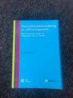 Studieboek gezondheidsbevordering en zelfmanagement, Ophalen of Verzenden