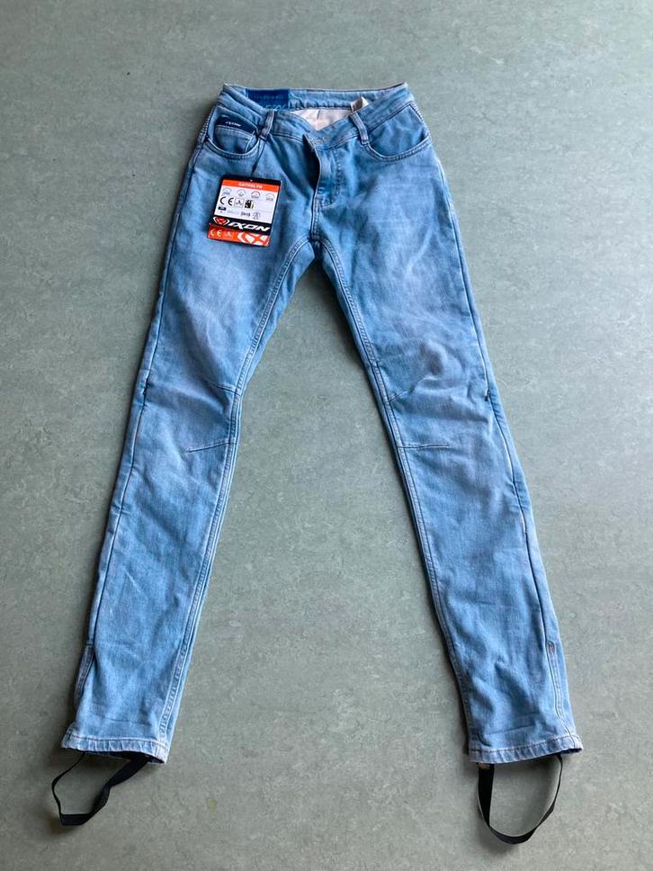 Ixon teflon spijkerbroek met kniestukken, Motoren, Kleding | Motorkleding, Broek | textiel, Dames, Nieuw met kaartje, Ophalen of Verzenden