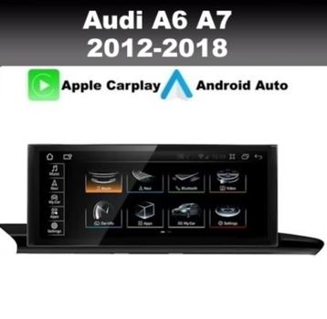 Audi RS6 S7 RS7 navigatie 12,3inch android 14 apple carplay beschikbaar voor biedingen