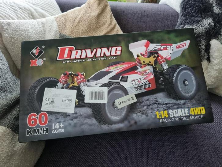 Nieuwe WL toys 144001 60 kmh rtr in Nieuwe verpakking, Hobby en Vrije tijd, Modelbouw | Radiografisch | Auto's, Nieuw, Auto onroad