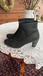 Enkellaarsjes Ecco zwart leder mt 39 zgan, Kleding | Dames, Schoenen, Ophalen of Verzenden, Zo goed als nieuw, Zwart