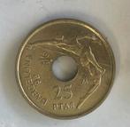 25 pesetas Spanje 1990 Olympische Spelen, Postzegels en Munten, Munten | Europa | Niet-Euromunten, Ophalen of Verzenden, Overige landen