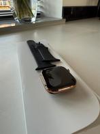 Apple watch 10 titanium gold 46 mm met factuur, Sieraden, Tassen en Uiterlijk, Smartwatches, Ophalen, Zo goed als nieuw, IOS