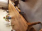 Eettafel, Huis en Inrichting, Tafels | Eettafels, Gebruikt, 200 cm of meer, Grenenhout, Rechthoekig