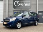 Dacia Lodgy 1.6 SCe 102PK 7personen Airco,CruiseControl,Navi, Voorwielaandrijving, Stof, Gebruikt, Zwart