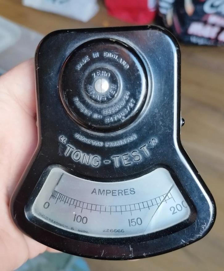 ampère tang, Doe-het-zelf en Verbouw, Meetapparatuur, Gebruikt, Elektriciteit, Ophalen of Verzenden