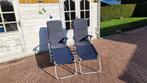 Twee nog als nieuwe campingstoelen, Caravans en Kamperen, Ophalen, Zo goed als nieuw, Campingstoel