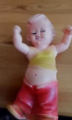 Vintage pieppoppetje Rubber Toys made in Italy, Verzamelen, Poppen, Ophalen of Verzenden, Gebruikt, Pop