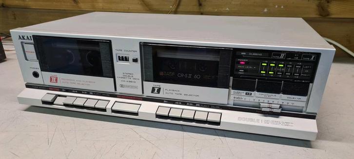 Akai cassettedeck hx-a351w, Audio, Tv en Foto, Cassettedecks, Ophalen of Verzenden