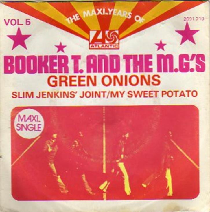 Booker T. and the M.G.'s= Green Onions.  Maxi singel, Cd's en Dvd's, Vinyl Singles, Gebruikt, Pop, Verzenden