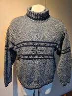 Vintage medium maat M € 19.95 ijsblauw ,coltrui, Blauw, Maat 48/50 (M), Zo goed als nieuw, Vintage