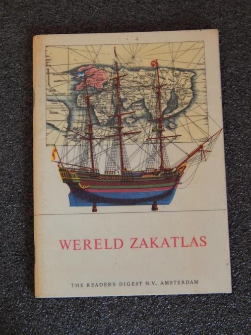 Wereld zakatlas uit 1970, Boeken, Atlassen en Landkaarten, Gelezen, Overige atlassen, Wereld, 1800 tot 2000, Ophalen of Verzenden