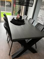 Mooie grote eettafel, Huis en Inrichting, 100 tot 150 cm, Gebruikt, Rechthoekig, Ophalen