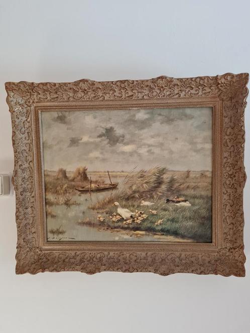 Schilderij klassiek jeroen damstra, Antiek en Kunst, Kunst | Schilderijen | Klassiek, Ophalen