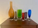 Vintage mid century Scandinavische vazen, Huis en Inrichting, Woonaccessoires | Vazen, Overige kleuren, Ophalen of Verzenden, Minder dan 50 cm
