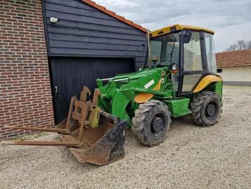 JCB 2CX airmaster wiellader shovel