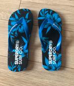 Super Dry slippers maat 43, Super Dry, Blauw, Ophalen of Verzenden, Overige maten