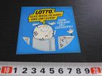 sticker LOTTO: elke week de kans van uw leven, Verzamelen, Ophalen, Zo goed als nieuw, Bedrijf of Vereniging