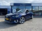 Audi A3 Limousine 30 TFSI Adv edition | APPLE CARPLAY | ACC, Auto's, Gebruikt, Blauw, Bedrijf, 3 cilinders