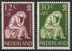 Vluchtelingen serie 736 – 737 XXX. ADV. no.26 K., Postzegels en Munten, Postzegels | Nederland, Na 1940, Verzenden, Postfris