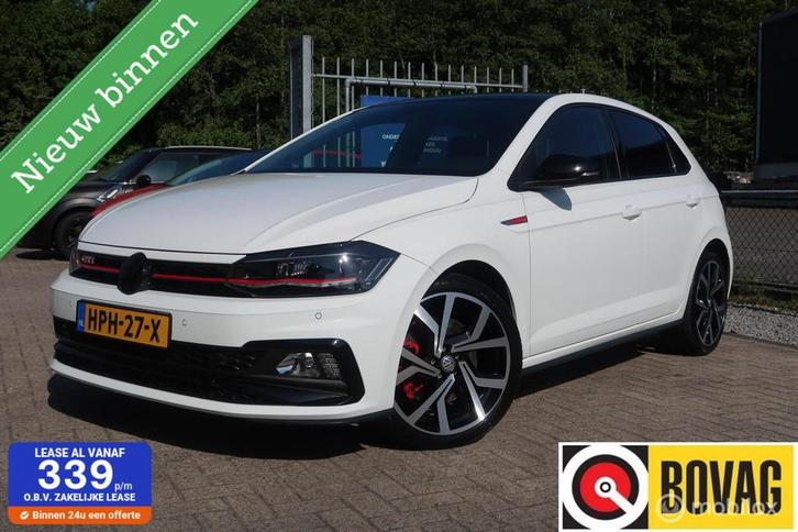 Volkswagen Polo 2.0 TSI GTI, DSG, CARPLAY, 18 INCH, FULL LED, Auto's, Volkswagen, Bedrijf, Te koop, Polo, ABS, Airbags, Airconditioning