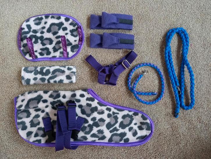 Dekenset XL zelfgemaakt past bij Crafty Ponies, Kinderen en Baby's, Speelgoed | Knuffels en Pluche, Nieuw, Paard, Ophalen of Verzenden