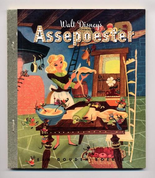 Gouden Boekje - Assepoester Walt Disney's - Nieuw!, Boeken, Kinderboeken | Kleuters, Nieuw, Sprookjes, 4 jaar, Jongen of Meisje