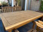 Goed onderhouden hardhouten tuinset, Ophalen of Verzenden, Gebruikt, Rechthoekig, Hout