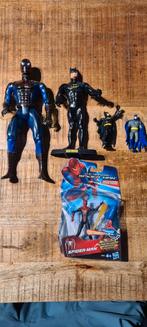 Vintage Batman & Spiderman Figuren Set, Kinderen en Baby's, Speelgoed | Actiefiguren, Ophalen of Verzenden, Gebruikt