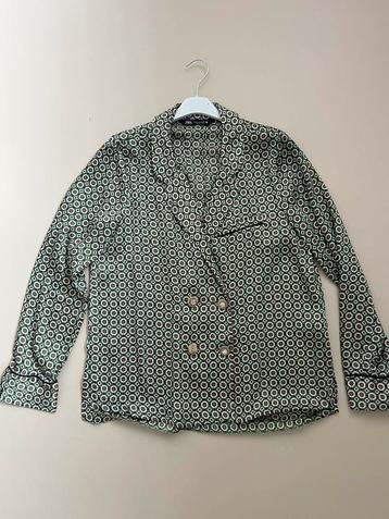 Blouse in pyjama stijl van Zara mt M beschikbaar voor biedingen