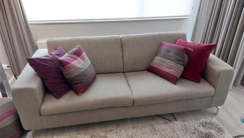 Bank 3-zits Natuzzi, Huis en Inrichting, Banken | Bankstellen, Gebruikt, Rechte bank, Driepersoons, 200 tot 250 cm, 75 tot 100 cm