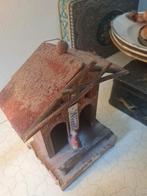 Vintage houten weerhuisje, Ophalen of Verzenden