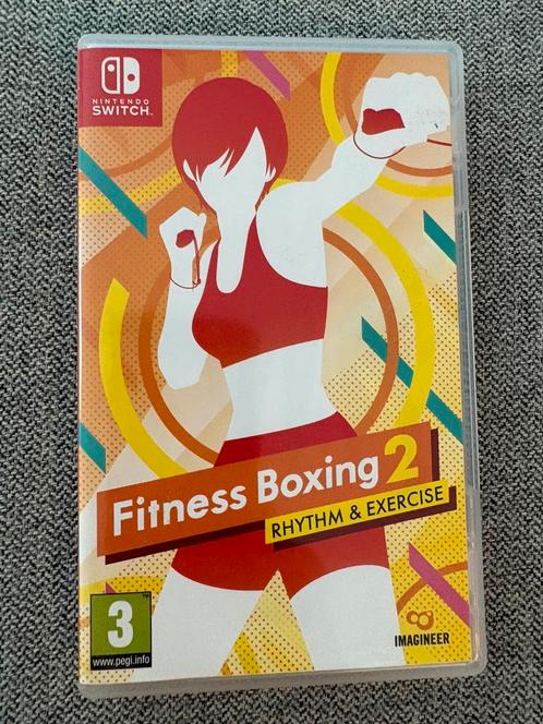Fitness Boxing 2 (rythem & exercise) Switch game, Spelcomputers en Games, Games | Nintendo Switch, Zo goed als nieuw, Sport, 1 speler