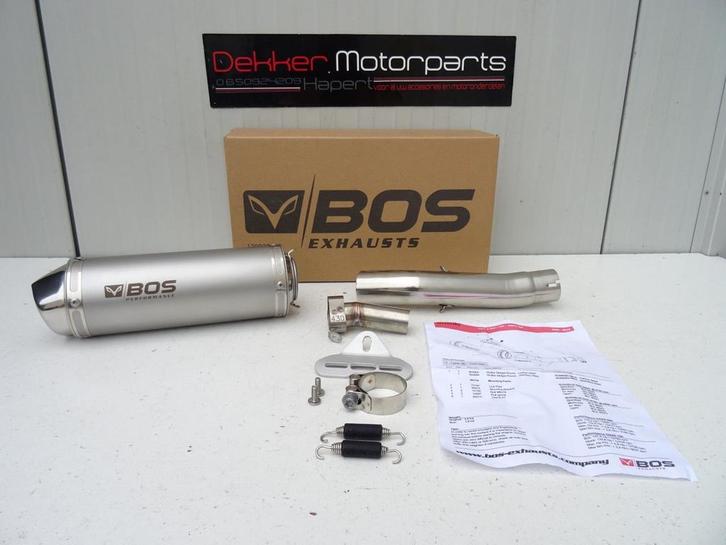 Bos Sport Uitlaat Demper Suzuki GSXR750 GSXR600 2008-2010 K8, Motoren, Onderdelen | Suzuki, Nieuw, Ophalen of Verzenden