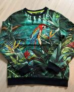 Sweater trui jungleprint met papegaai 170 176, Ophalen of Verzenden, Zo goed als nieuw, Meisje, Trui of Vest