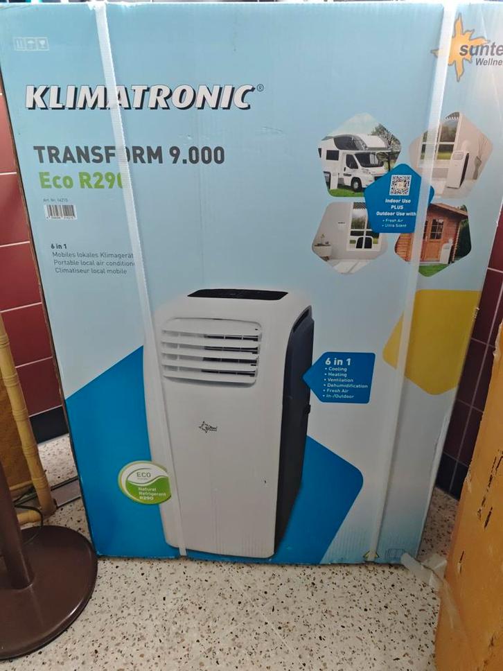 Suntec Klimatronic Transform 9000 Eco R290 Airco, Witgoed en Apparatuur, Airco's, Zo goed als nieuw, Mobiele airco, 60 tot 100 m³
