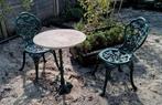 Gietijzeren Bistroset Tuinset, Overige materialen, Gebruikt, Tuinset, Eettafel