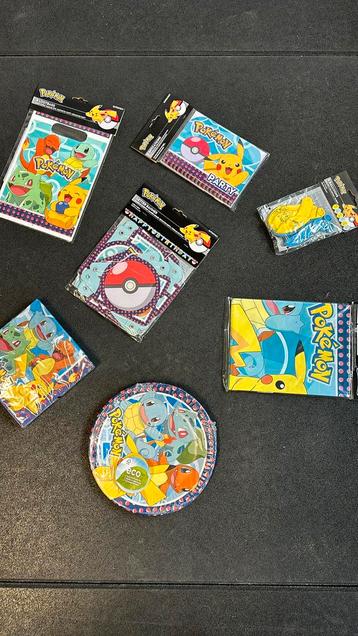 Diverse Pokemon en Pikachu versieringen