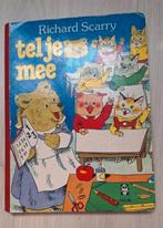 Richard Scarry - tel je mee, Boeken, Kinderboeken | Baby's en Peuters, Gelezen, Richard Scarry, Ophalen of Verzenden