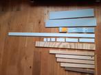 Plinten, latten, mdf hout metaal, verschillende lengtes, Doe-het-zelf en Verbouw, Plinten en Afwerking, Ophalen of Verzenden, Zo goed als nieuw