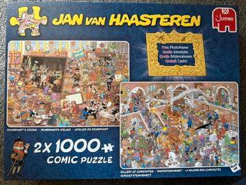 Jan van Haasteren 2 in 1 Rembrands Atelier/Rariteitenkabinet beschikbaar voor biedingen