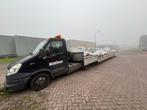 IVECO vrachtwagen met Veldhuizen trailer, Iveco, Zwart, Diesel, Particulier