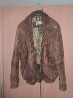 Mooie lederen jas - maat 56, Kleding | Dames, Jasjes, Kostuums en Pakken, Bruin, Maat 46/48 (XL) of groter, Ophalen of Verzenden