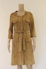 Ibana Camel suede jurk maat 36, Ibana, Bruin, ., Ophalen of Verzenden