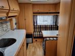 Hobby De Luxe 440 SB Mover - Voortent, Caravans en Kamperen, Caravans, Overige typen, Hobby, Bedrijf, Treinzit