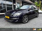 Peugeot 308 1.2 PureTech PANODAK | TREKHAAK | PARK.SENS, Voorwielaandrijving, Gebruikt, Euro 6, Blauw