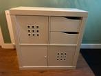 Ikea Kalax kast met lades en deur, Huis en Inrichting, Kasten | Kledingkasten, Ophalen, Gebruikt, Minder dan 100 cm, Met lade(s)