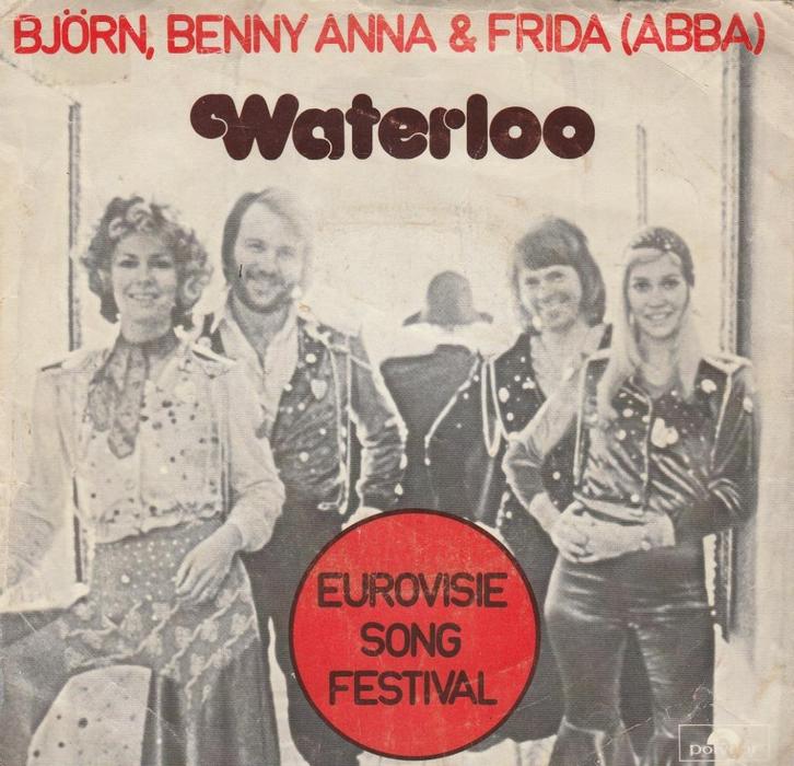 Björn, Benny, Anna & Frida - Waterloo / Watch out, Cd's en Dvd's, Vinyl | Pop, Gebruikt, 1960 tot 1980, Overige formaten, Verzenden