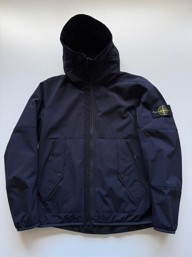 Stone island soft shell primaloft jas s, Ophalen of Verzenden, Zo goed als nieuw, Maat 46 (S) of kleiner, Blauw
