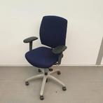 Drabert Entrada bureaustoel - blauwe stof, Blauw, Gebruikt, Bureaustoel, Ophalen